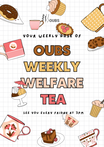 oubs weekly welfare tea